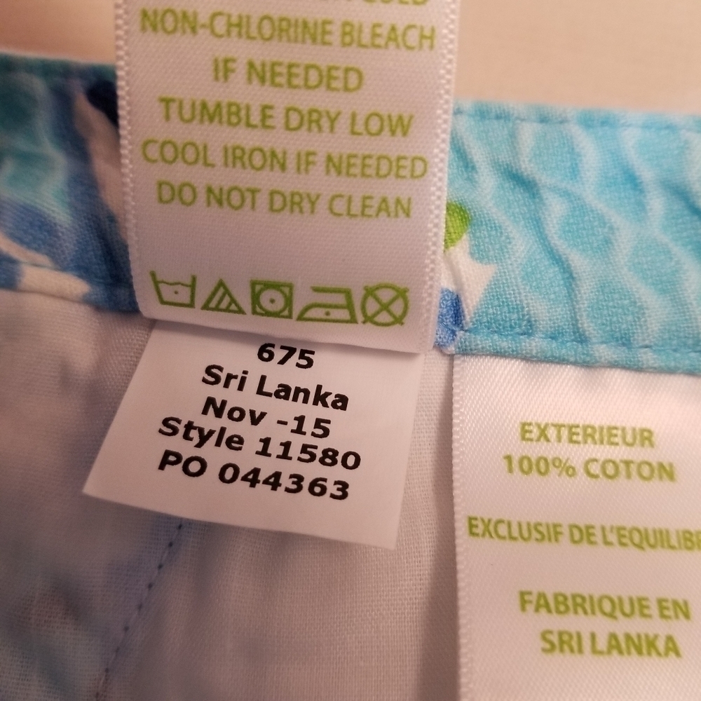 {00} LP Adie Breakwater Daisy Dance Blue Shorts - Picture 12 of 12